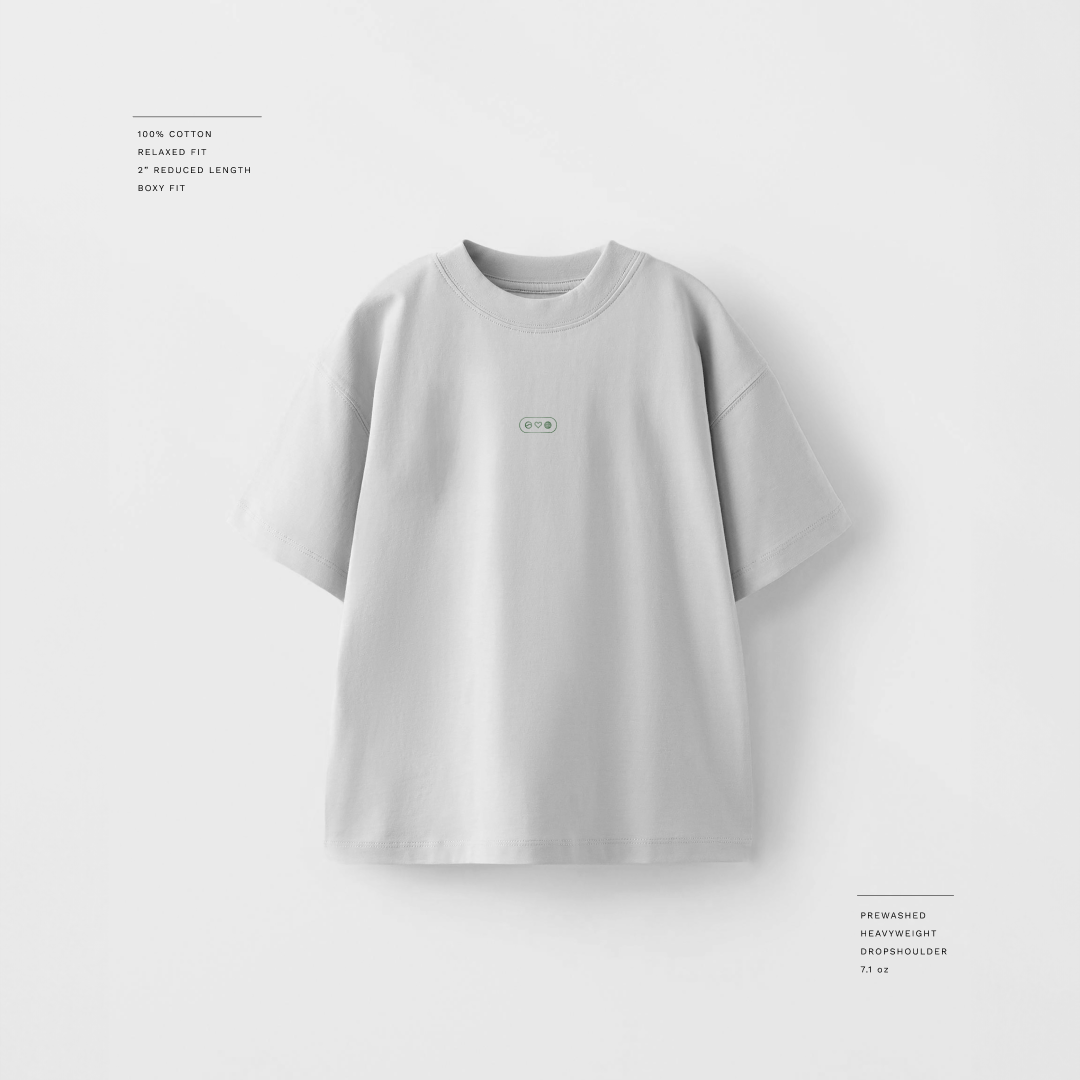 WHITE BOXFIT SHIRT