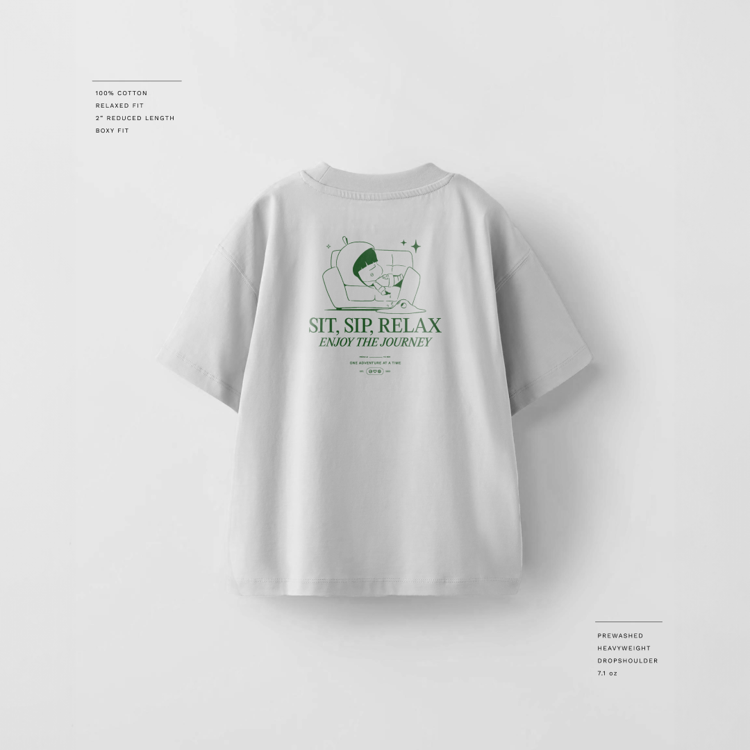 WHITE BOXFIT SHIRT